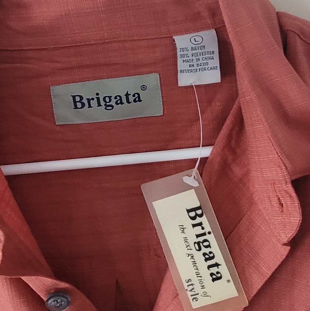 Brigata Rust Button-Up Shirt - Picture 9 of 9